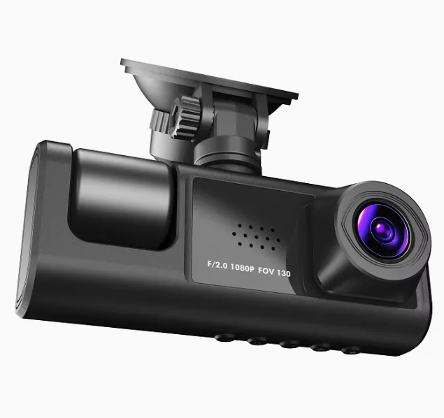 كاميرا السيارة ثلاثية العدسات – Triple Lens Dash Cam